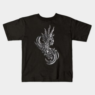 gothic style drawing Kids T-Shirt